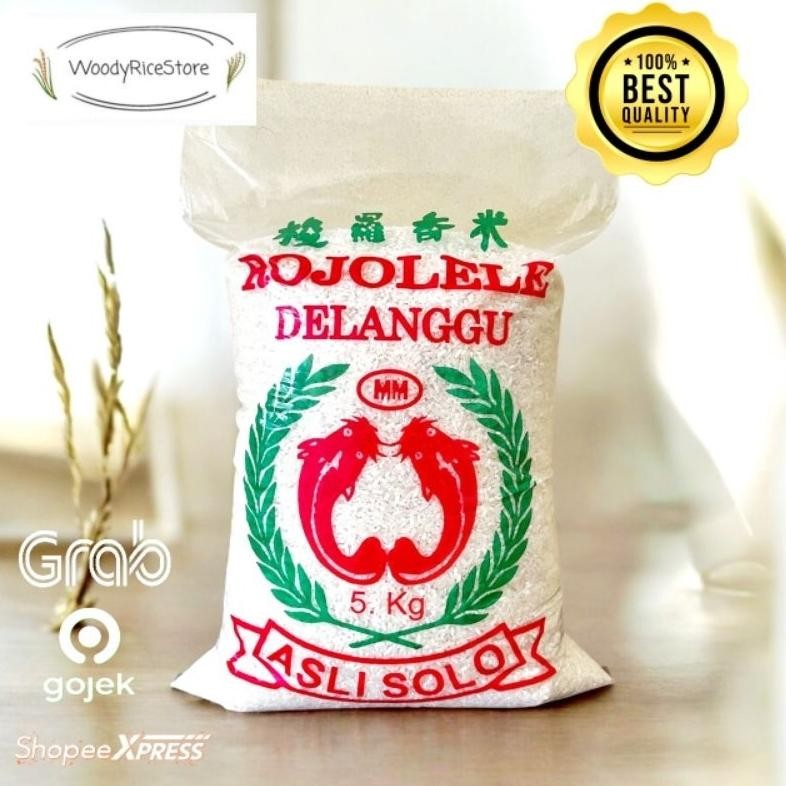 

Beras Rojolele Delanggu 5KG Toko Adriel