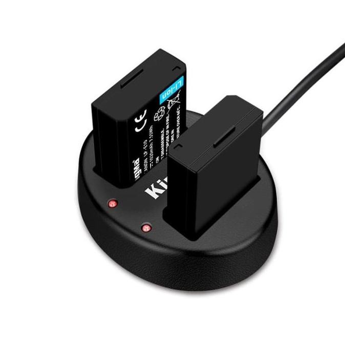 TERBARU - KingMa LP-E0 Battery & Charger Kit for Canon 00D, 200D, 00D, 00D, 000D etc