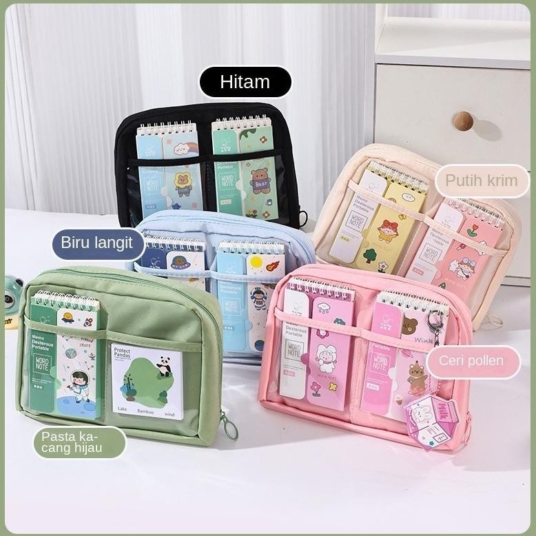 

Wes-24 Tempat Pensil Berkapasitas Besar / Kotak Alat Tulis Anak Yang Indah / Tas Penyimpanan Kosmetik Anak Perempuan