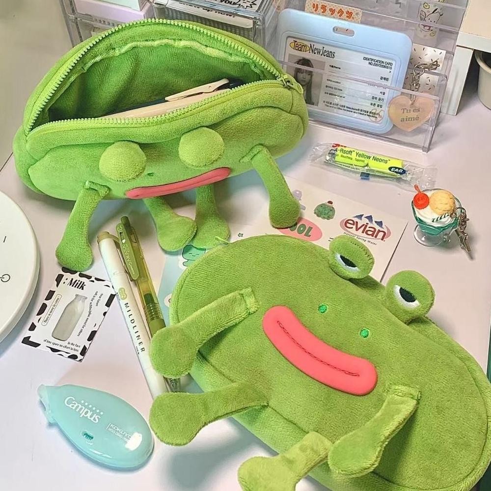 

Zx41 Tas Pensil Mewah Kotak Pena Mulut Sosis Tas Pensil Hijau Tas Pensil Pelajar Tas Pensil Lucu Tas Pensil Mewah Katak Tas Pensil Lucu Tas Pensil Penyimpanan Tas Pensil Baru