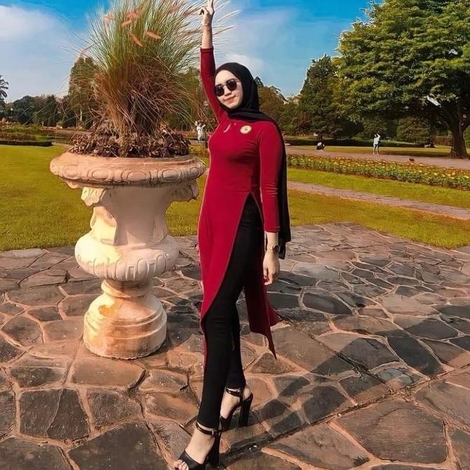 RARA TUNIK PREMIUM by L.fashion.id, Tunik viral, fashion hijab, atasan tunik, tunik kekinian, fashio