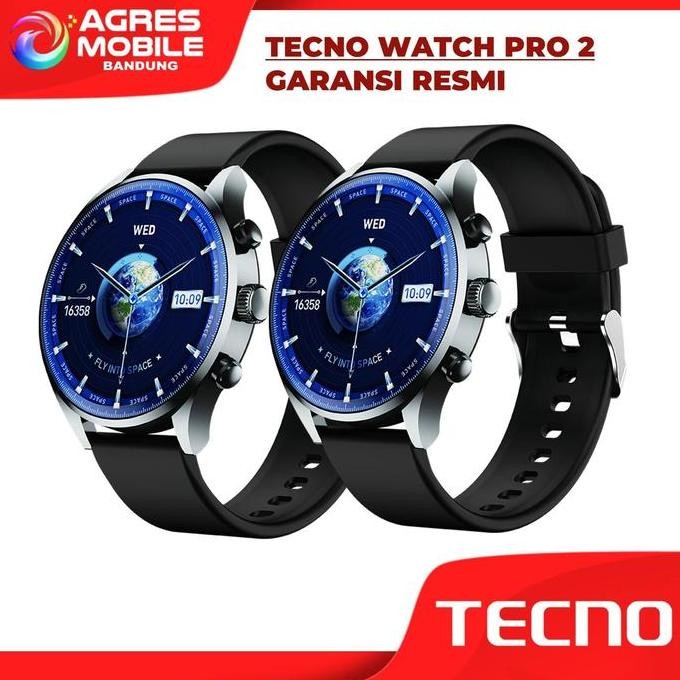TERLARIS - TECNO SMART WATCH PRO 2 | .4" INCH AMOLED HD | IP68 WATER RESISTANCE | 0+ SPORT MODE | BA