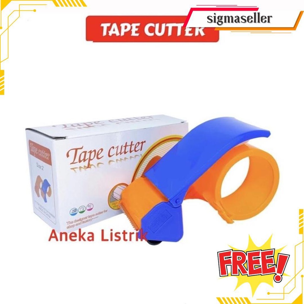 

Dispenser Tape Lakban 2 Inch Pemotong Lakban / Rumah Lakban / Tempat Isolasi Lakban Original Produk