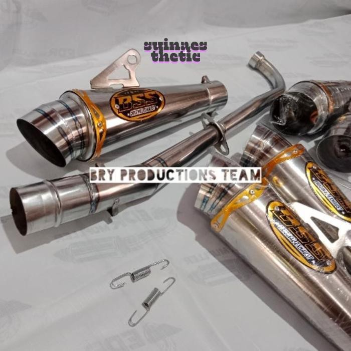 TW39 rt-69 KNALPOT DPJ RACING FULL BAS SUPRA JUPITER KARISMA REVO VEGA DLL. Original Hemat