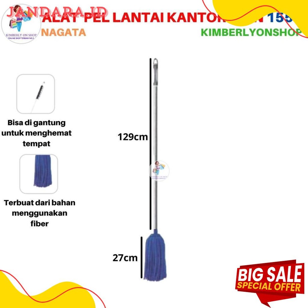 Wajib Punya Alat Pel Lantai Kanebo Mop Pel Pva Yarn 1550 Nagata