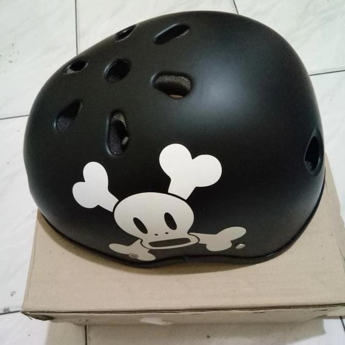 Promo HELM SEPEDA DEWASA MOTIF TENGKORAK UKURAN XXL DAN XL COD