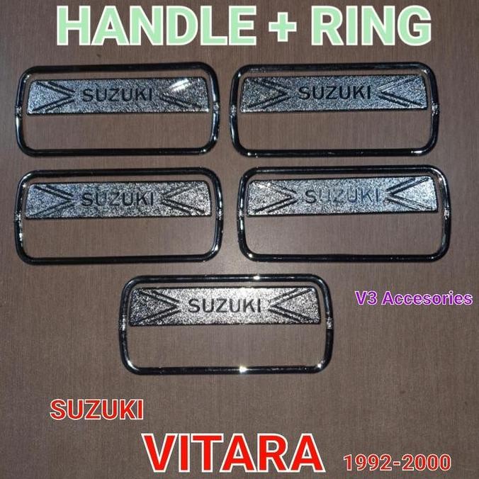 Cover Handle+Ring VITARA 1992-2000 chrome