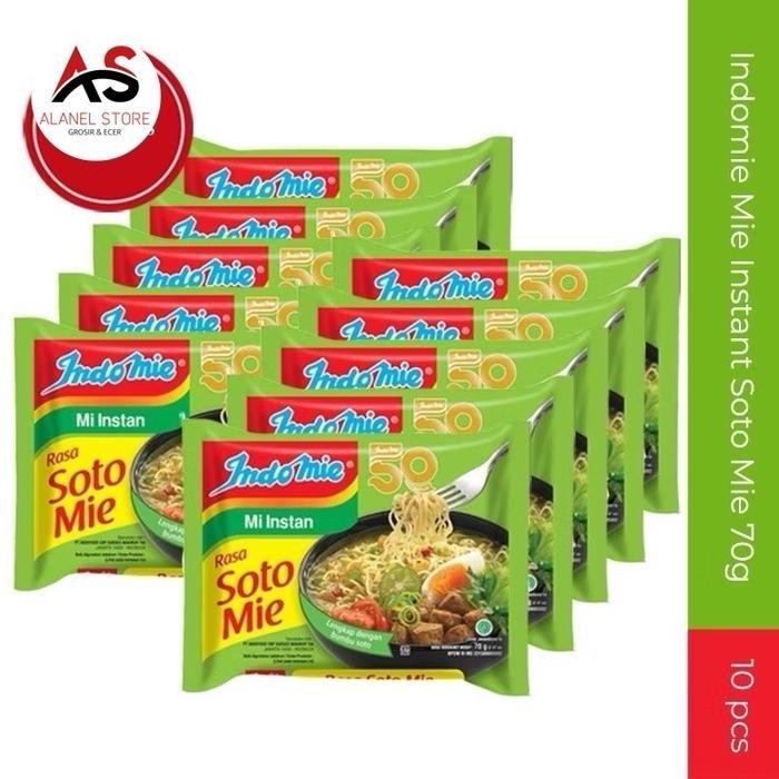 

ES 10 pcs - Indomie Rasa Soto Mie