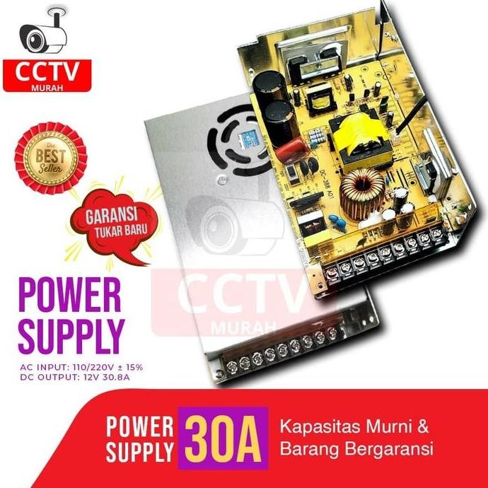 DS17 >> POWER SUPPLY 12V 30 A JARING FAN TERMURAH