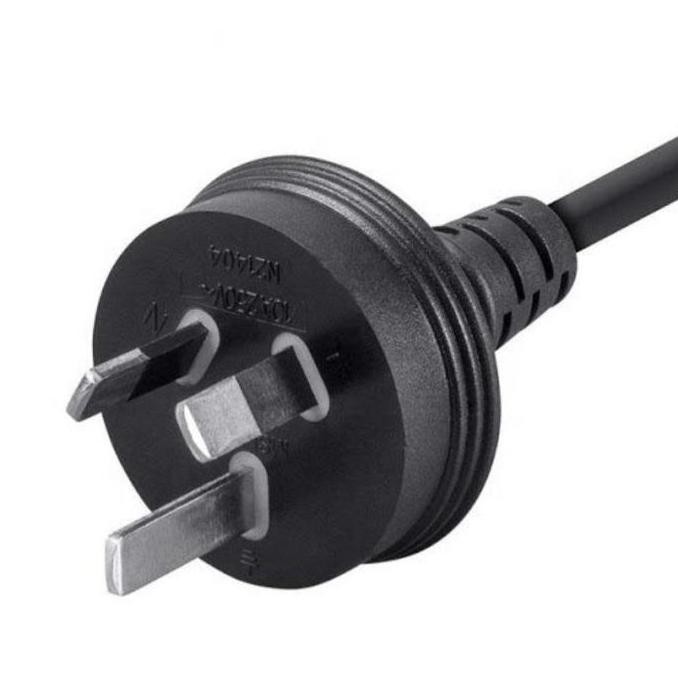 DI65 - Kabel Power 3 pin (30.75) untuk Australia, New Zealand, China Length 1,5 m. Good Quality