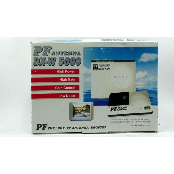 Penguat Sinyal Tv Pf Booster Antenna Antena Tv / Dx-W5000 / Dxw5000