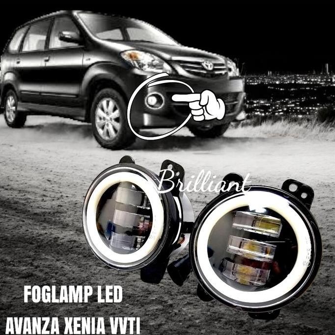 TERMURAH - Foglamp Plus LED White - Avanza / Xenia VVTI