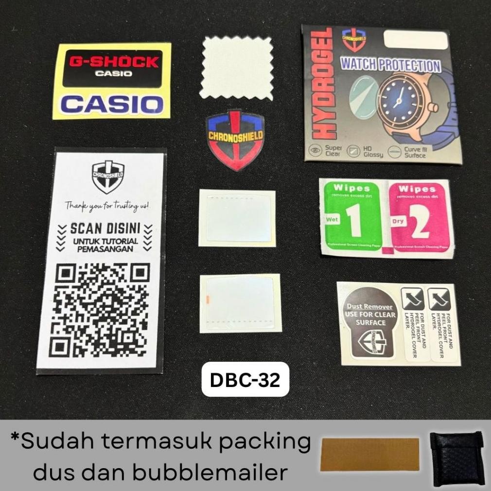 Anti Gores Hydrogel untuk Casio DBC32 DBC 32 DBC-32