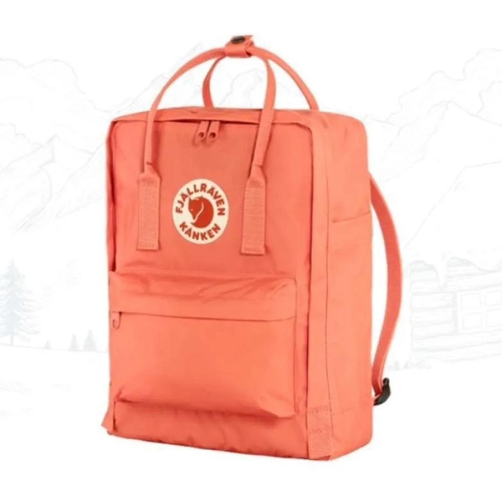 Fjallraven Kanken Backpack Korall Tas Ransel Unisex / Fjallraven Kanken