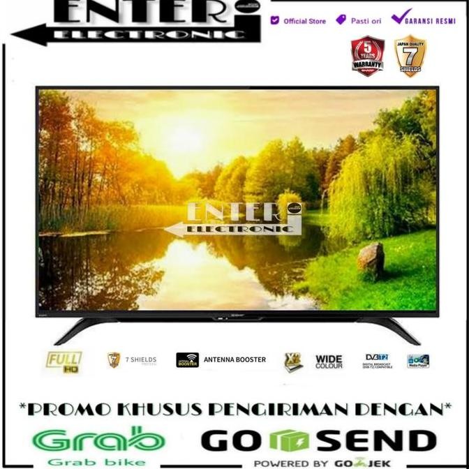 TERLARIS - SHARP LED TV 2T C45AD1 X - TV LED 45 INCH DIGITAL TV FULLHD 2T C45AD1X