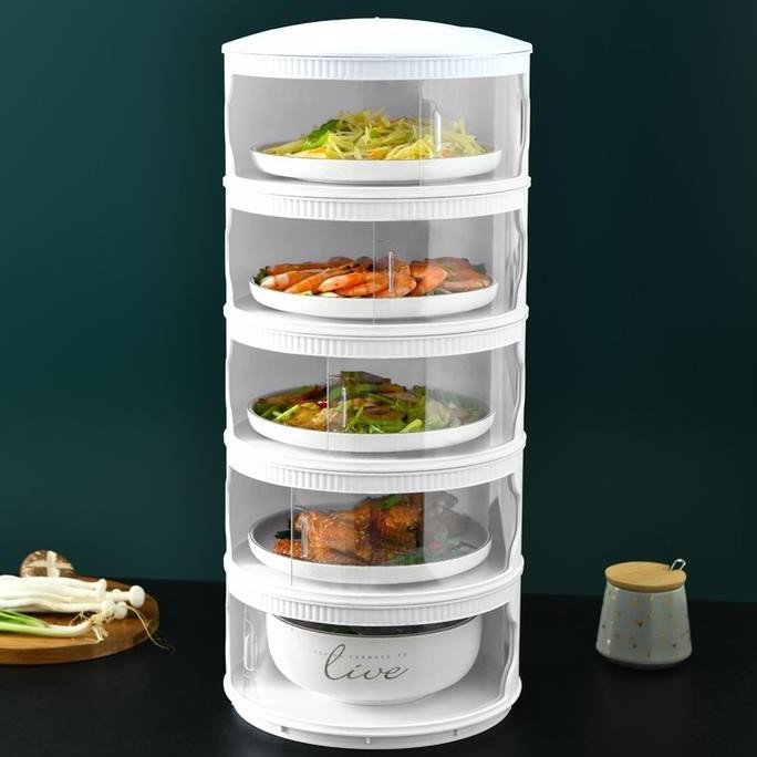 Rak Penyimpanan Makanan 5 Tingkat Tudung Saji 5 Susun