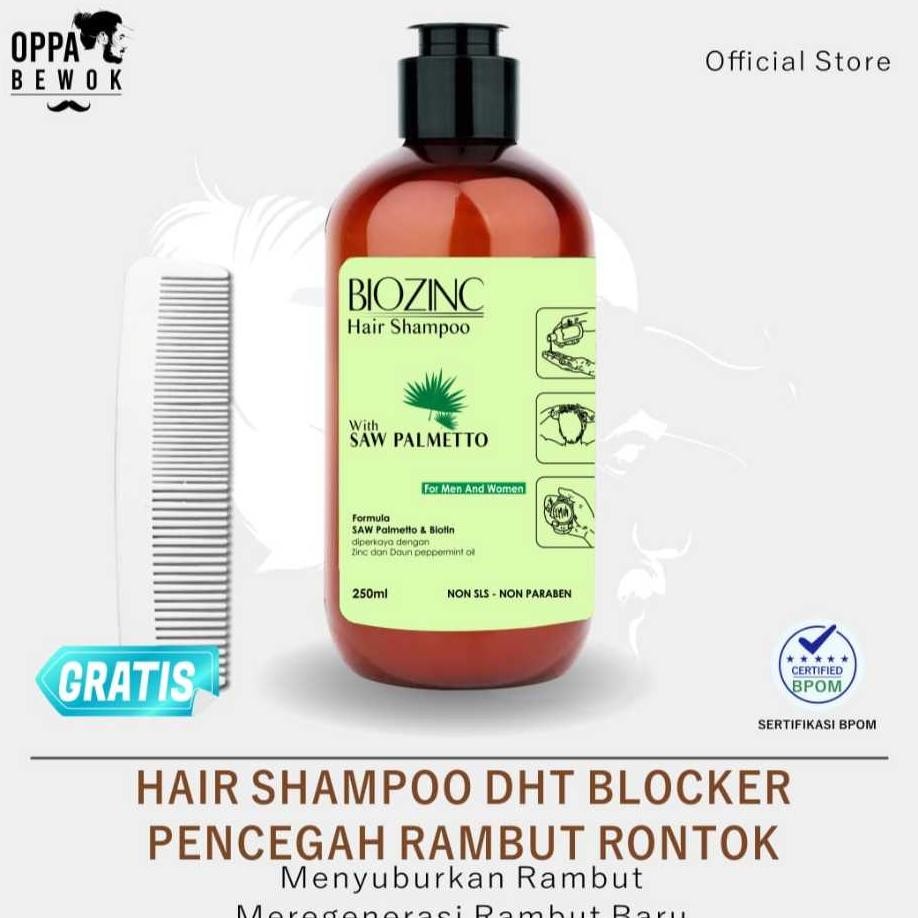 Shampoo Penyubur Rambut Anti Dht  Hair Treatment Perawatan Kulit Kepala Menghilangkan Ketombe