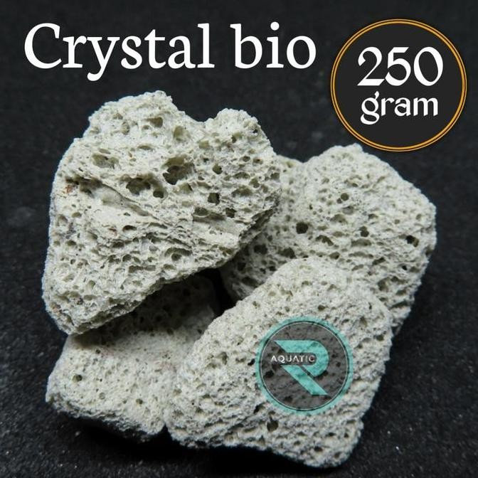crystal bio original filter (bukan super bio) size S dan M 250g