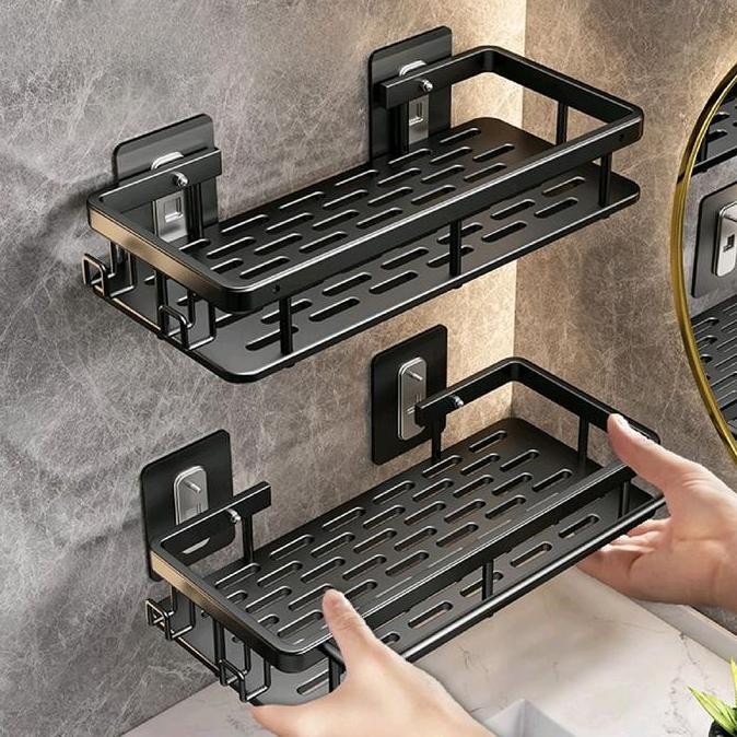 rak kamar mandi tempat sabun dan shampoo premium estetic