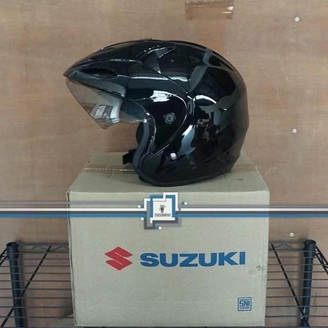 HELM SUZUKI ORIGINAL SNI | HALF FACE ORI STANDAR PABRIK KONDISI BARU