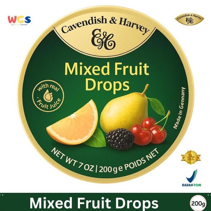 

Permen Cavendish & Harvey Mixed Fruit 200 gr