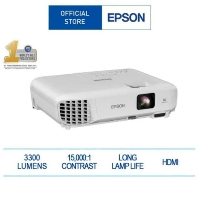 BEBAS ONGKIR - Projector Epson EB- E500 Xga 3300 Ansi Lumens