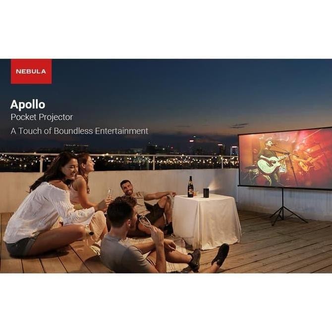 PORTABLE MINI PROJECTOR ANKER NEBULA APOLLO WI-FI 200 ANSI LUMEN