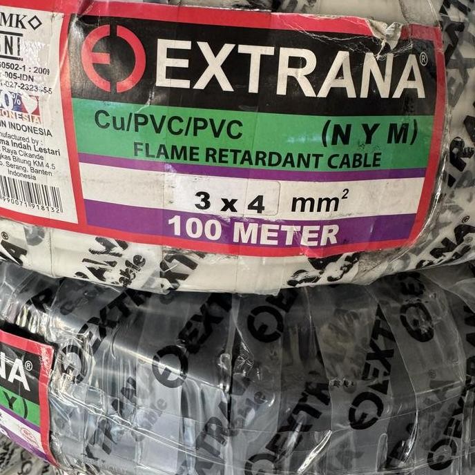 Kabel Extrana NYM 3x4 100m