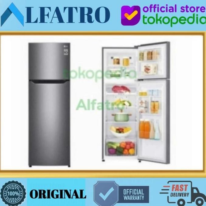 TERBARU - LG kulkas 2 Pintu GNB272SQCB - GN-B272SQCB - GN-B272 - GNB272