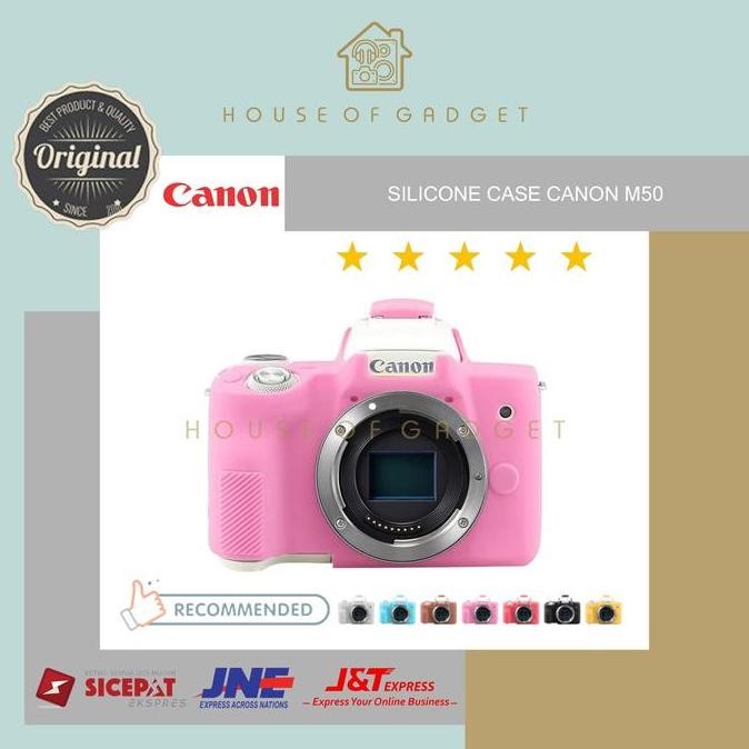 Silicone Silikon Case Kamera Mirrorless Canon EOS M5 M-5 / M50 M-50
