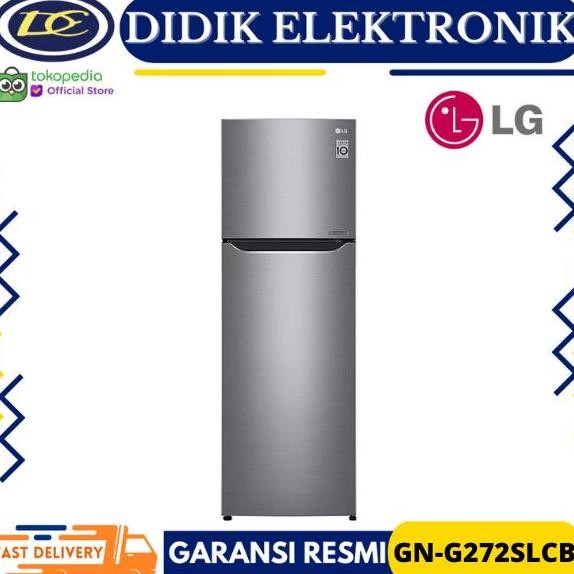 TERBARU - LG GN-G272SLCB KULKAS INV 2 PINTU GNG272SLCB GN-G272 GNG272 272SLCB