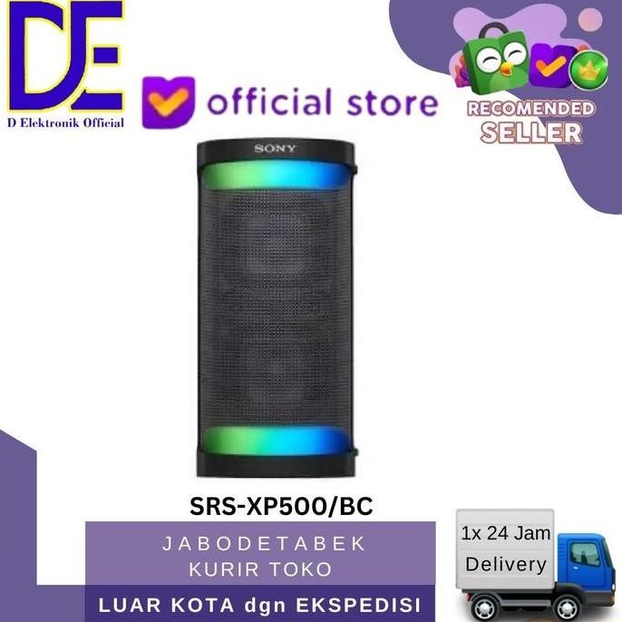 TERBARU - SPEAKER SONY SRS-XP500 X-SERIES PORTABLE WIRELESS PART SOUND SRSXP500