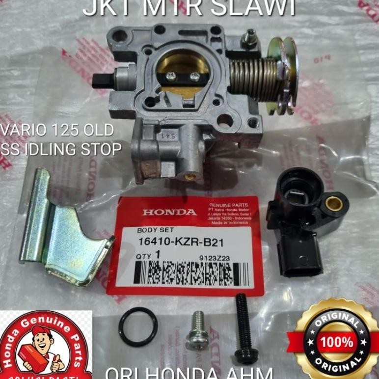 16410 KZR B21 Body set throttle body only vario 125 techno lama vario 125 non led vario 125 ori ahm