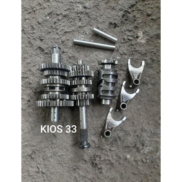 Gi gear rasio gearbox new megapro mono monoshock karbu karburator karbulator / fi injeksi