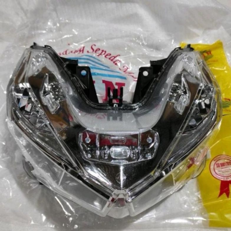 lampu depan Vario 150 old Vario 125 LED merk win reflektor Vario 150 125