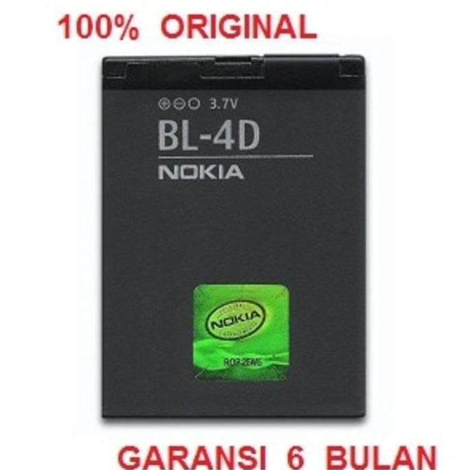 TERBARU - Battery NOKIA N97 mini N8 E7-00 E5 Dll / BL-4D Original 100%