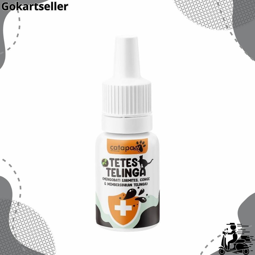 COD CATAPAW Tetes Telinga Kucing Mengobati Earmites Conge Gatal Infeksi Pembersih Kuping Congek Bera
