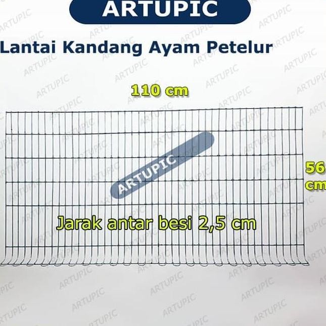 Alas Lantai Kandang Baterai Ayam Petelur