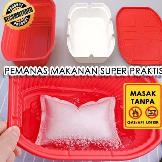 Self heating pack / Alat masak tanpa api / Alat masak hiking camping