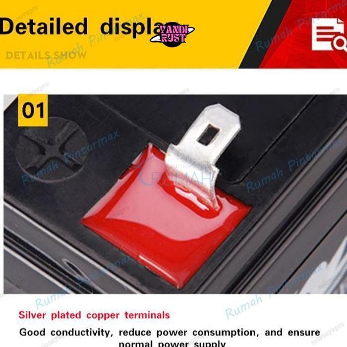 hj-45 gh-56 To94 Aki 12v 8ah Baterai Sprayer Elektrik, Mobil Mainan, Motor Listrik, Tangki Semprot H