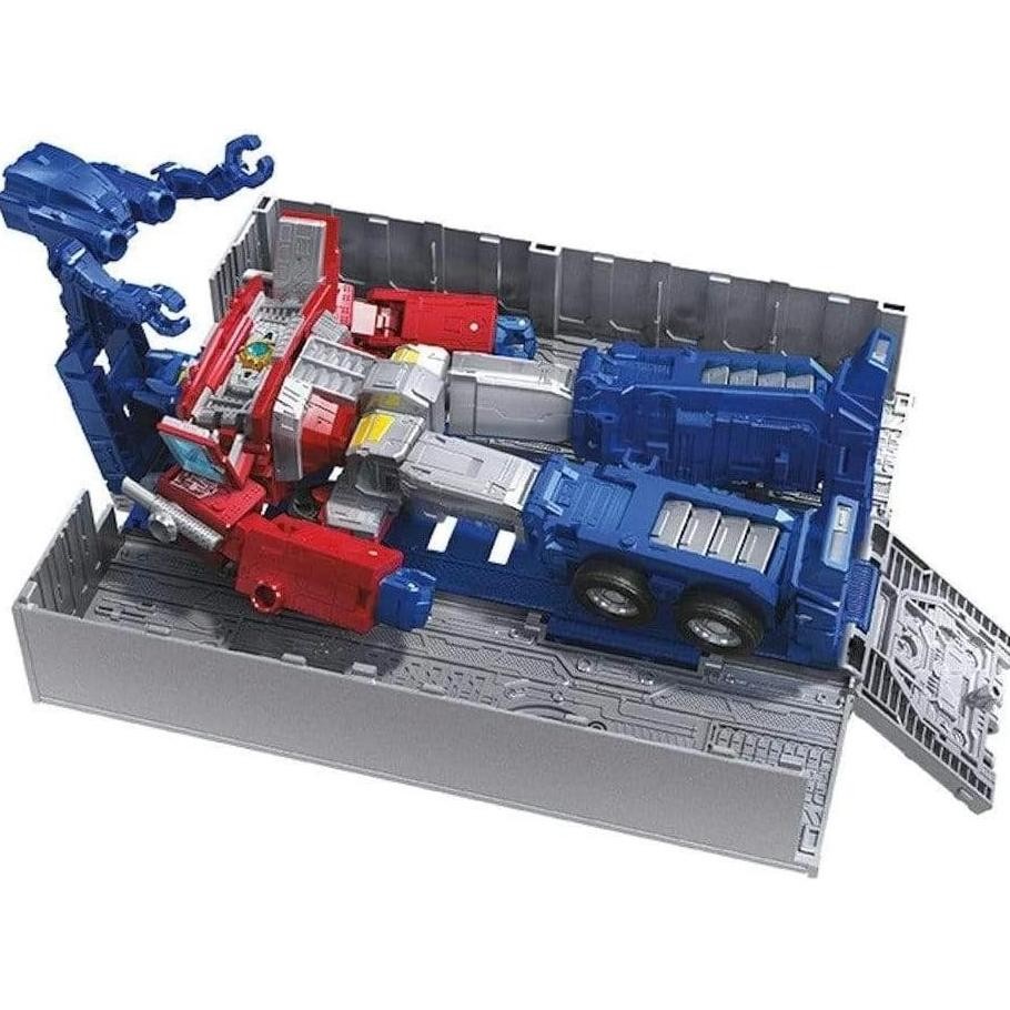 TRANSFORMERS TOYS GENERATIONS WAR FOR CYBERTRON: EARTHRISE LEADER WFC-E11 OPTIMUS PRIME ACTIONFIGUR