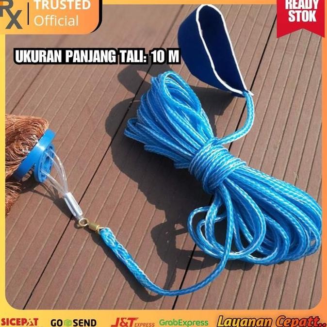Ready Jala Ikan Lempar Bahan Nilon 3,6 Meter-Kecrik Ikan - Perangkap Ikan