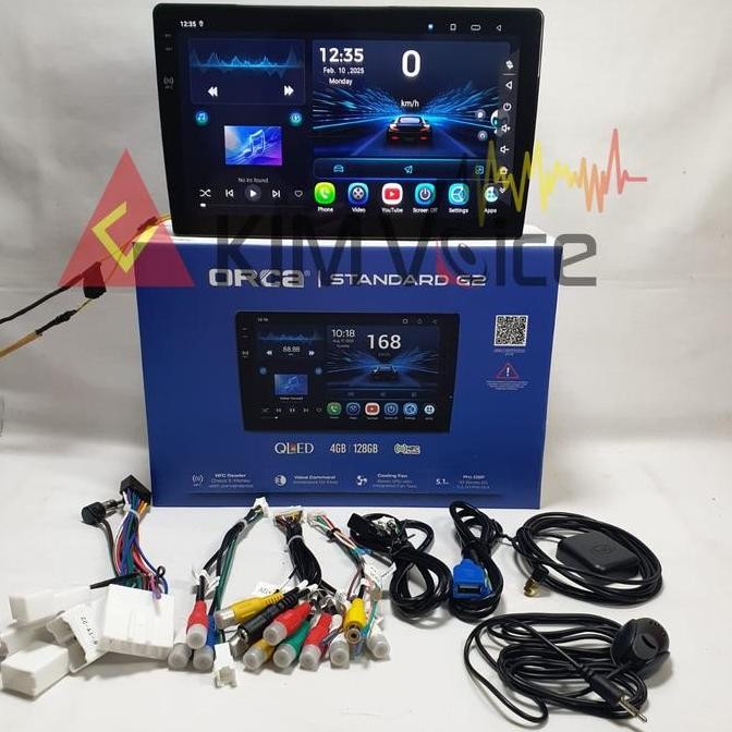 Head Unit Android Orca Oem Innova Reborn 9 Inch 10 Inch Soket Pnp