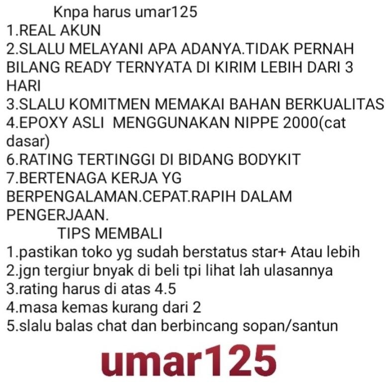 BODYKIT VIOS GEN 3 BERKUALITAS TERBAIK YARIS HEIKERS