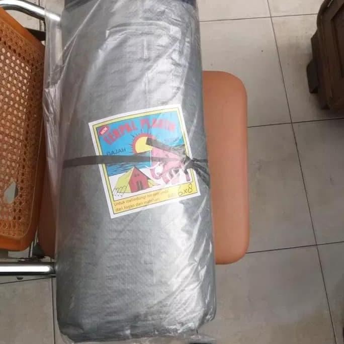 TERBARU - Terpal A5 tebal. 6x8 meter. Terpal plastik tebal A5
