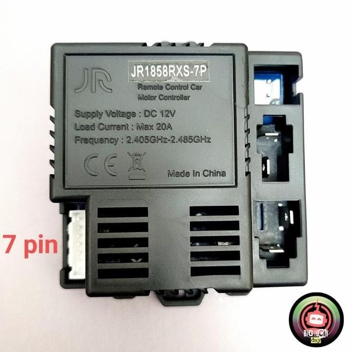 (Good) REMOT RECEIVER JR1858RXS-7P 12V REMOTE RECIVER JR 1858 RXS 7 PIN PART