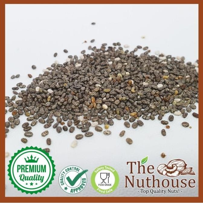 

(Good) 1kg Black Chia Seeds - Peru [Organic Chia Seed]
