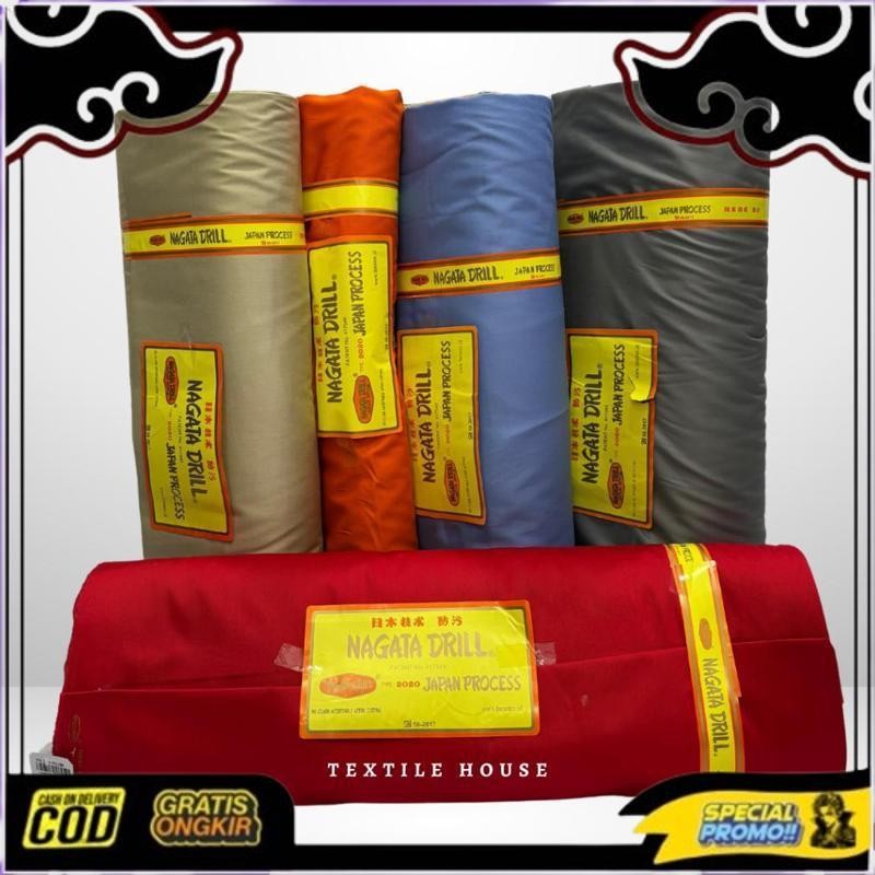 Siap Dikirim Kain Nagata Drill Berkualitas Premium Untuk Seragam,Celana,Pdh,Pdl,Pakaian Dinas Per Se