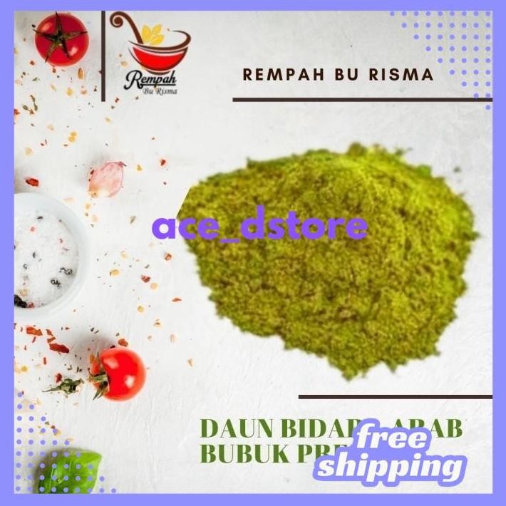 

DAUN BIDARA BUBUK MURNI - DAUN SIDR BUBUK 500 GRAM BY ACE D'STORE