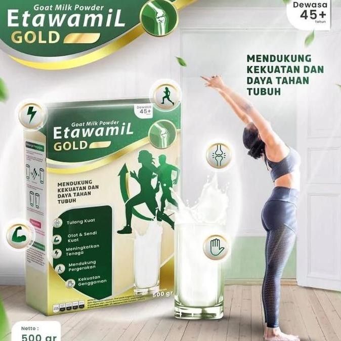 

(Good) ETAWAMIL GOLD susu kambing etawa bubuk cegah osteoporosis sendi tulang